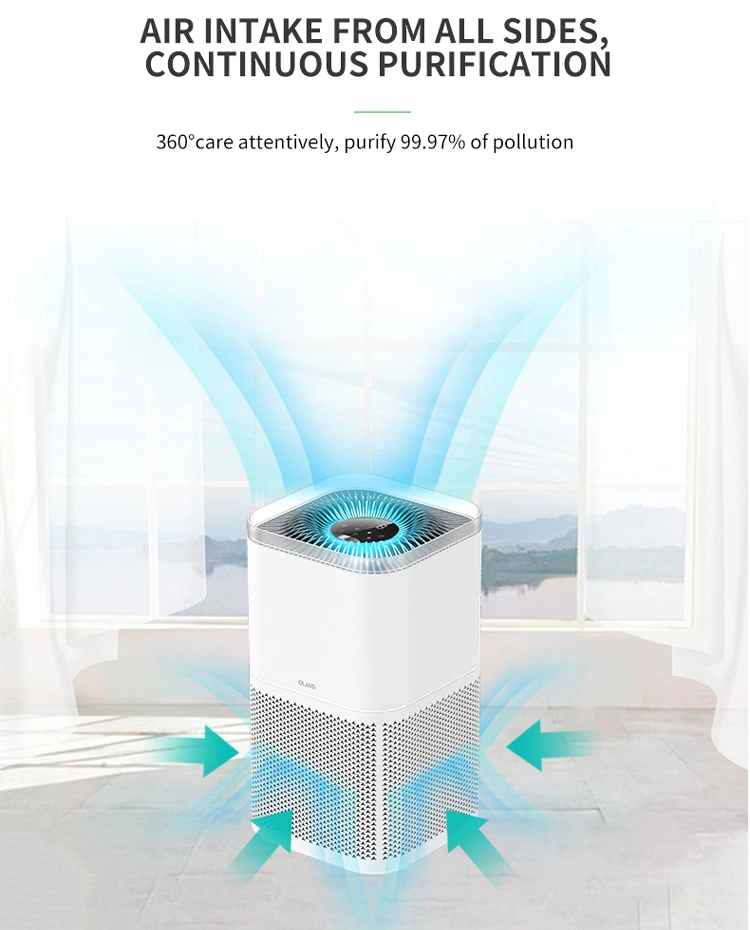 2022 Best Selling Room Desktop Smart WiFi Tuya Air Purifier Portable Home Odors Remove HEPA Air Purifiers