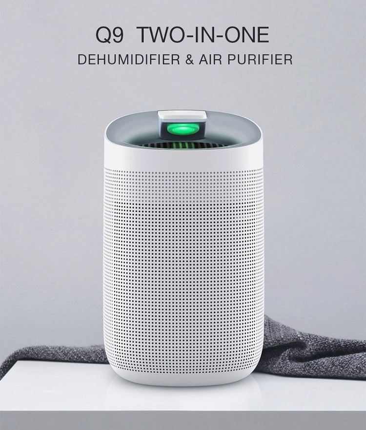 Mini Portable Easy Home Air Cleaner Room HEPA Filter Dehumidifier Air Purifier