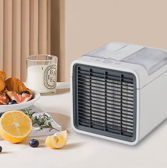 CE-RoHS-zertifizierter Luftreiniger, HEPA-Filter, kleiner tragbarer Desktop-Luftreiniger mit Aktivkohlefilter